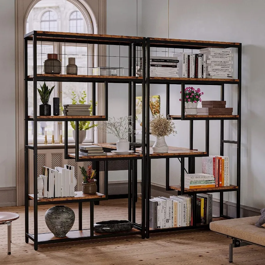 Bookshelves 6 Tiers, Industria - Bookshelf ulasan dan harga