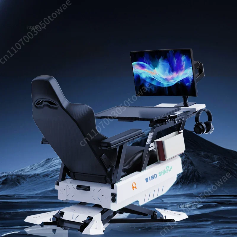 Reclining Gaming Station Cockp - Standing Desk ulasan dan harga