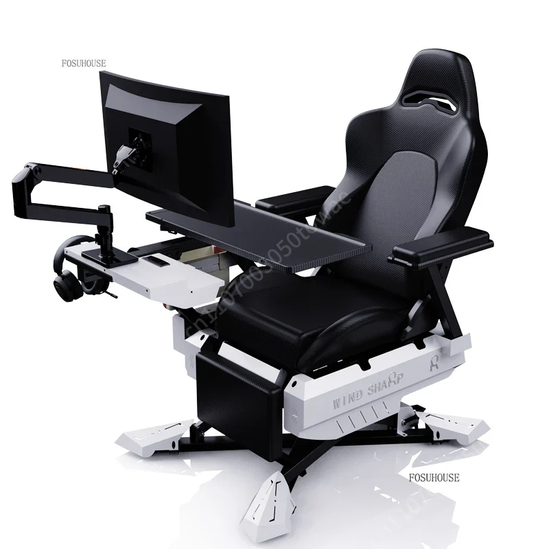 Reclining Gaming Station Cockp - Standing Desk ulasan dan harga