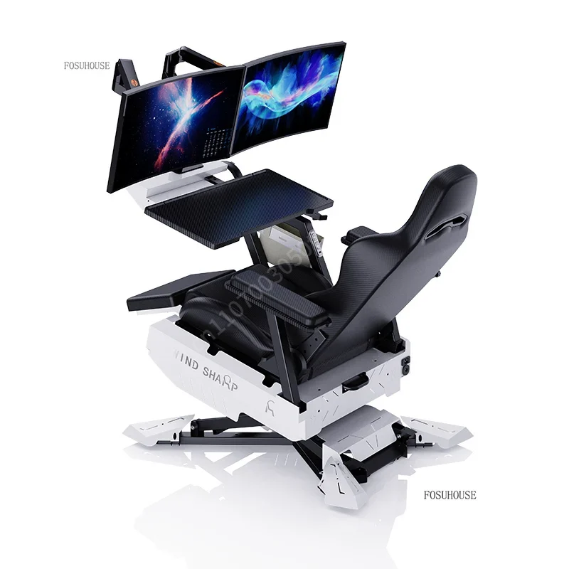 Reclining Gaming Station Cockp - Standing Desk ulasan dan harga