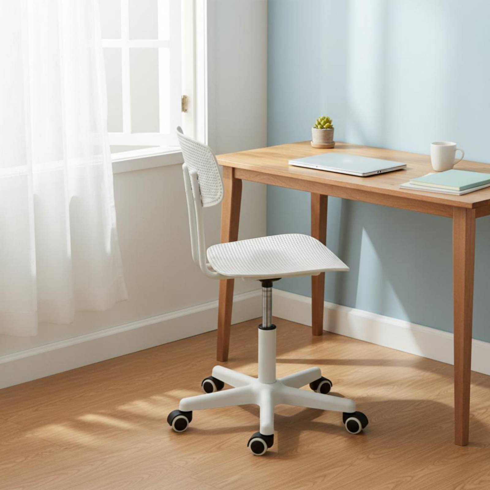 Adjustable Rolling Desk Chair  - Office Chair ulasan dan harga