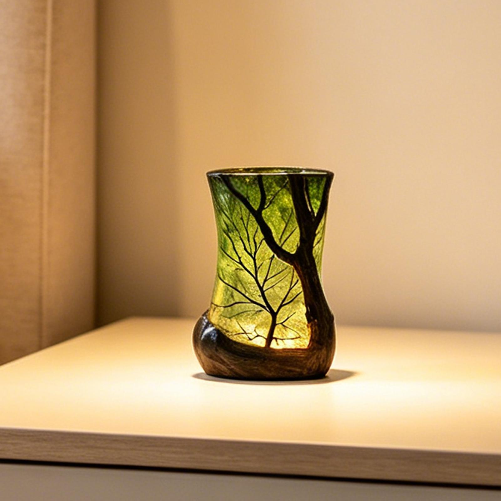 Bedside Table Lamp Forest Nigh - Desk Lamp ulasan dan harga