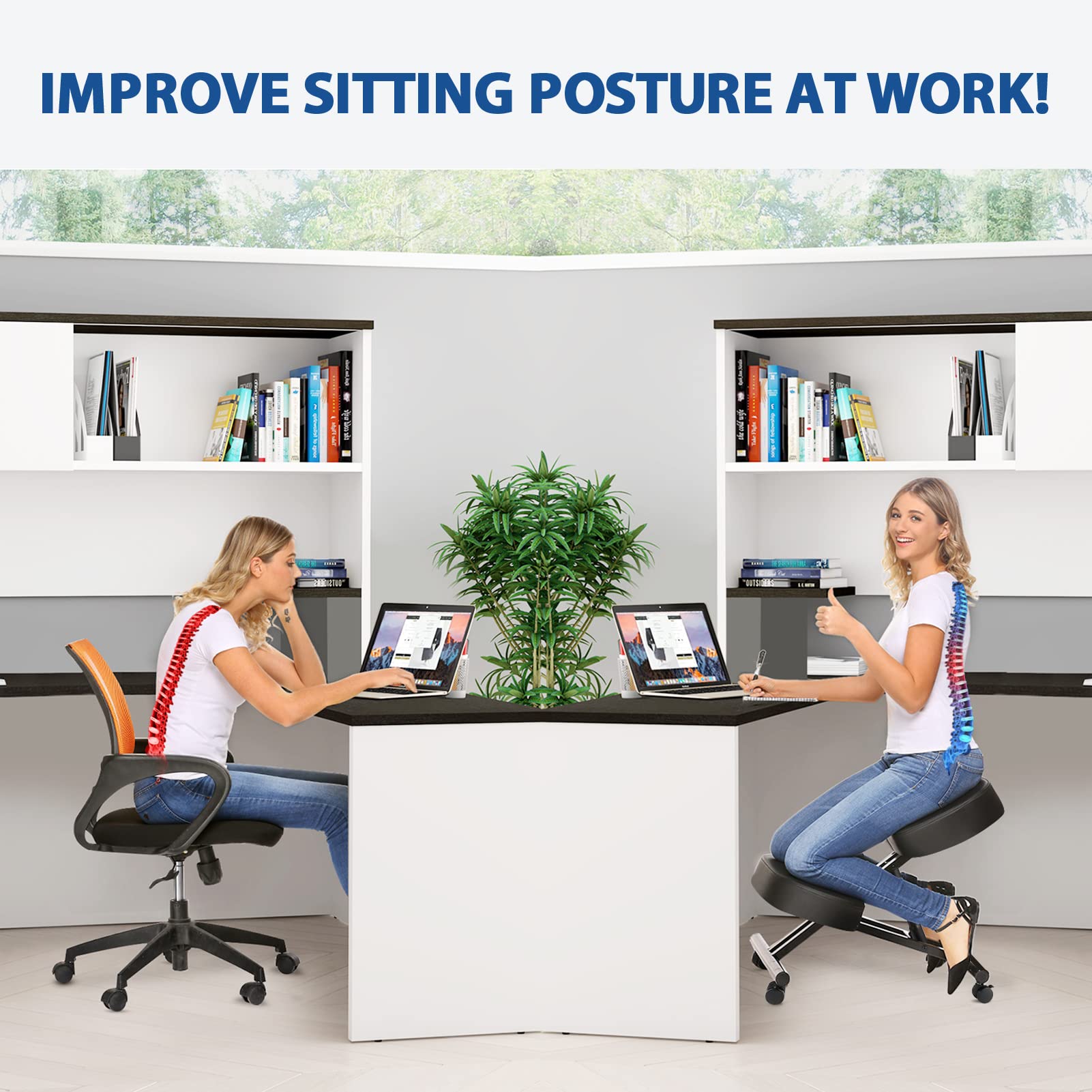 Kneeling Chair Ergonomic for O - Office Chair ulasan dan harga