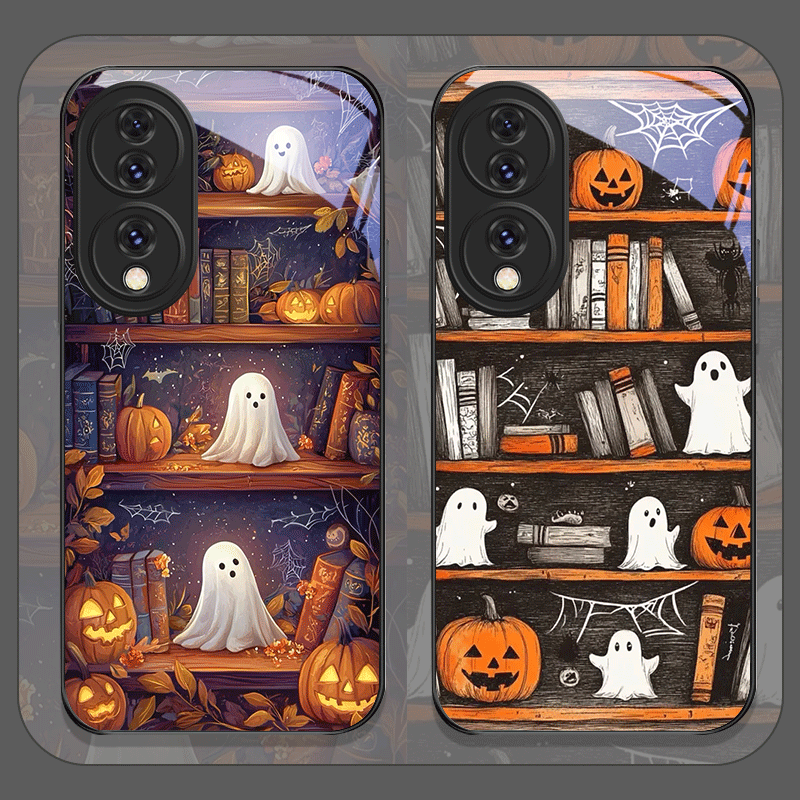 Halloween Pumpkin Ghost Booksh - Bookshelf ulasan dan harga