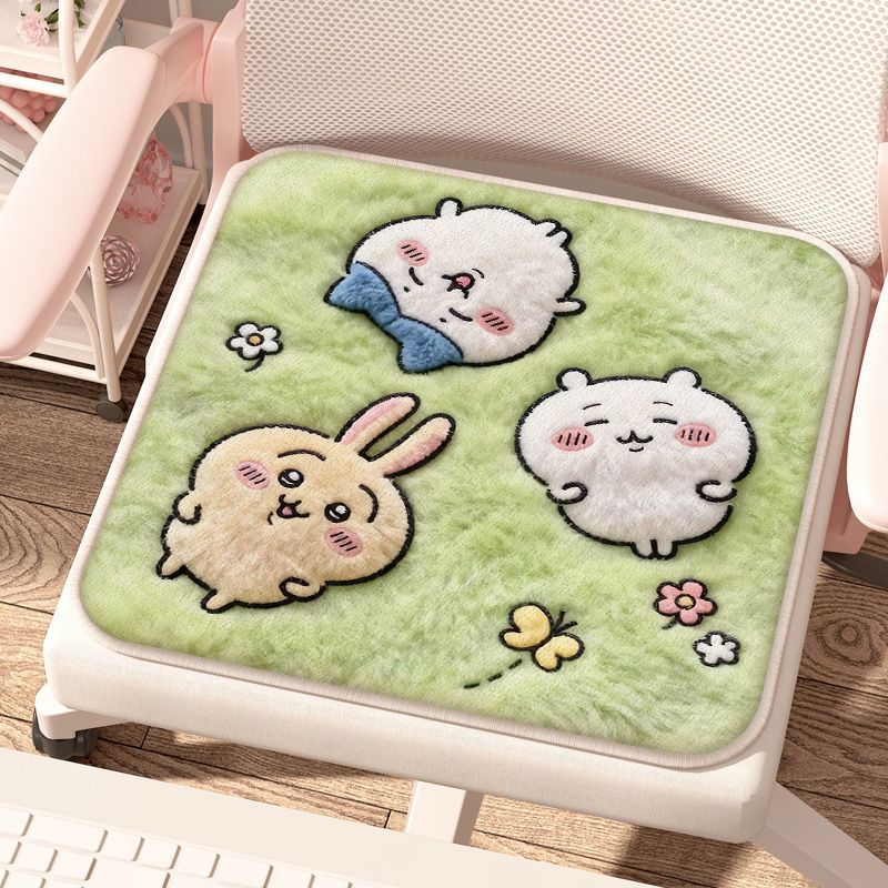 Chiikawa Cartoon Cute Plush So - Office Chair Cushion ulasan dan harga
