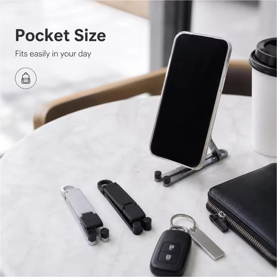 Mini Keychain Foldable Phone B - Standing Desk ulasan dan harga