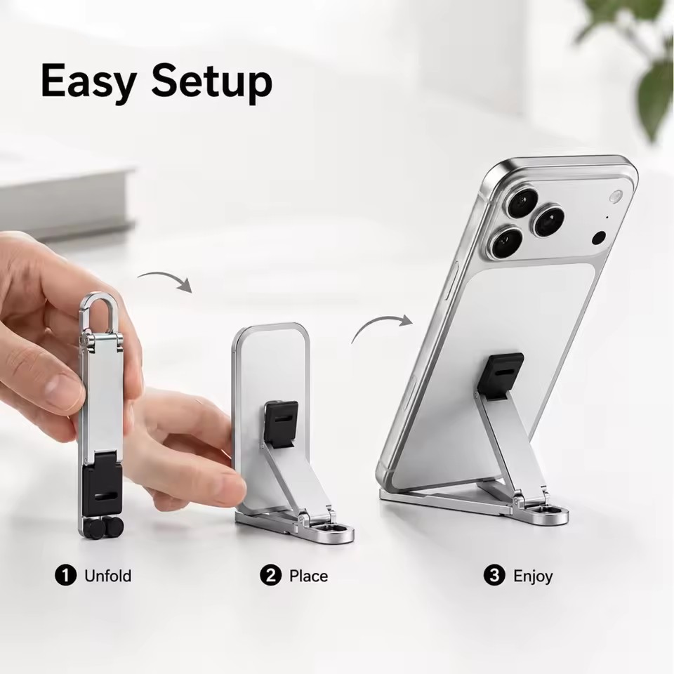 Mini Keychain Foldable Phone B - Standing Desk ulasan dan harga