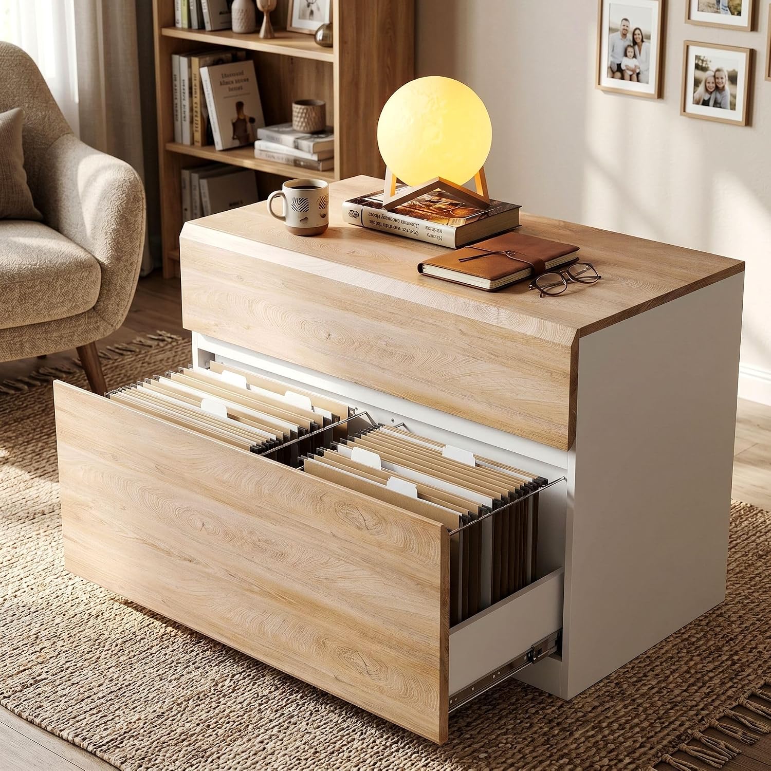 2 Drawer Lateral File Cabinet  - Printer Stand ulasan dan harga