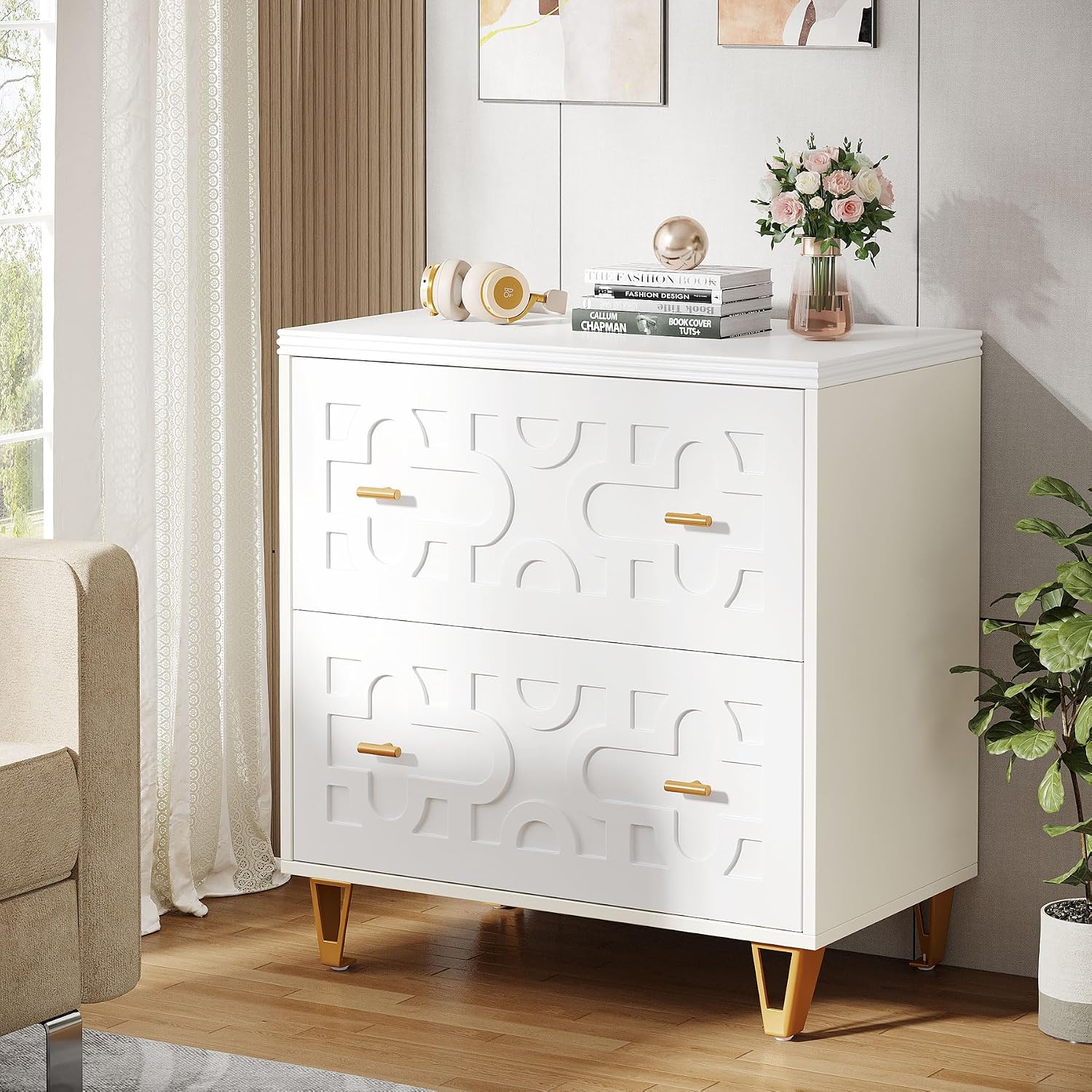 2-Drawer Lateral File Cabinet, - Printer Stand ulasan dan harga