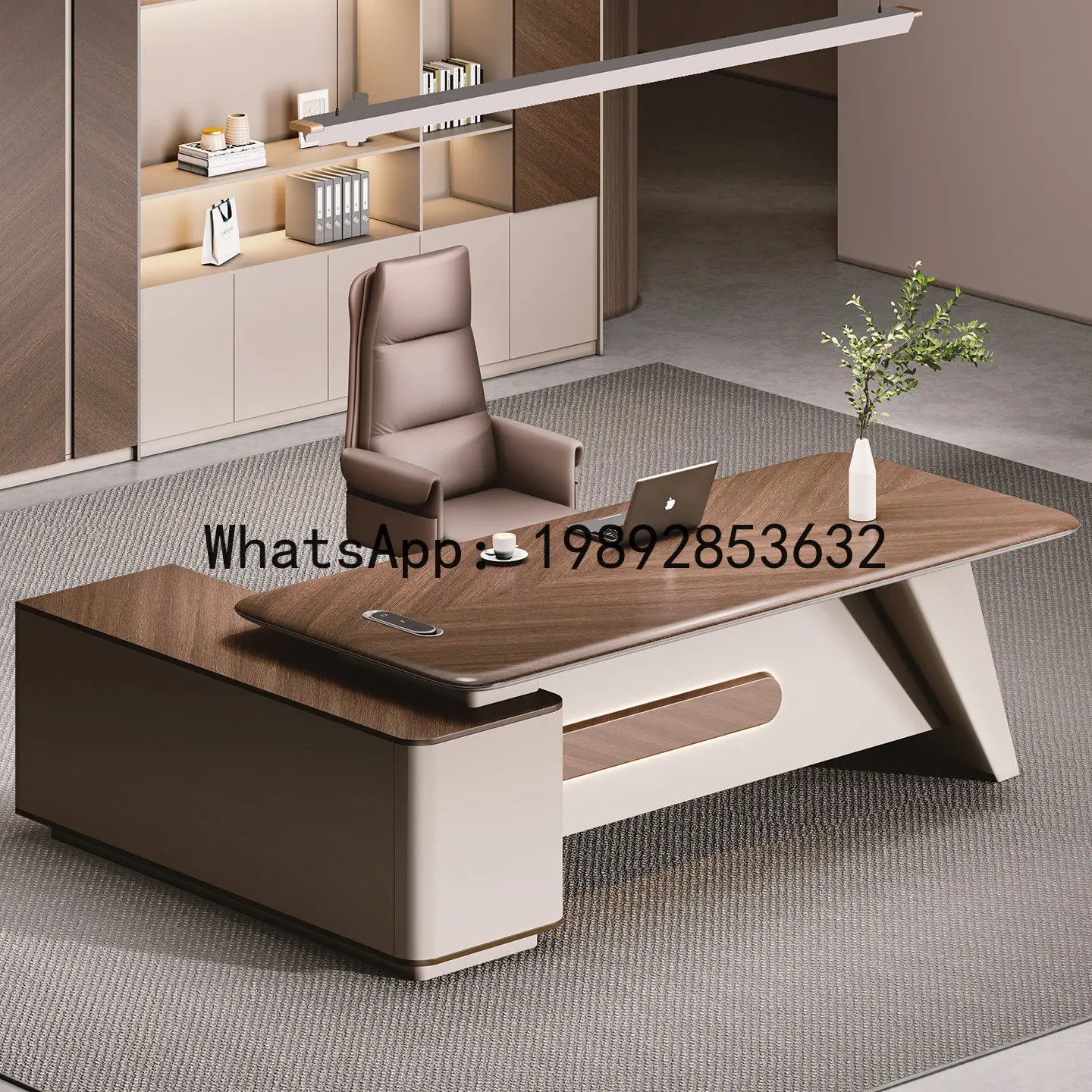 H5.15  Boss Office Desk Set -  - Office Chair ulasan dan harga