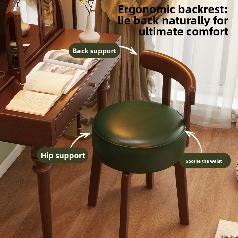 Solid wood rotating dressing c - Office Chair Cushion ulasan dan harga