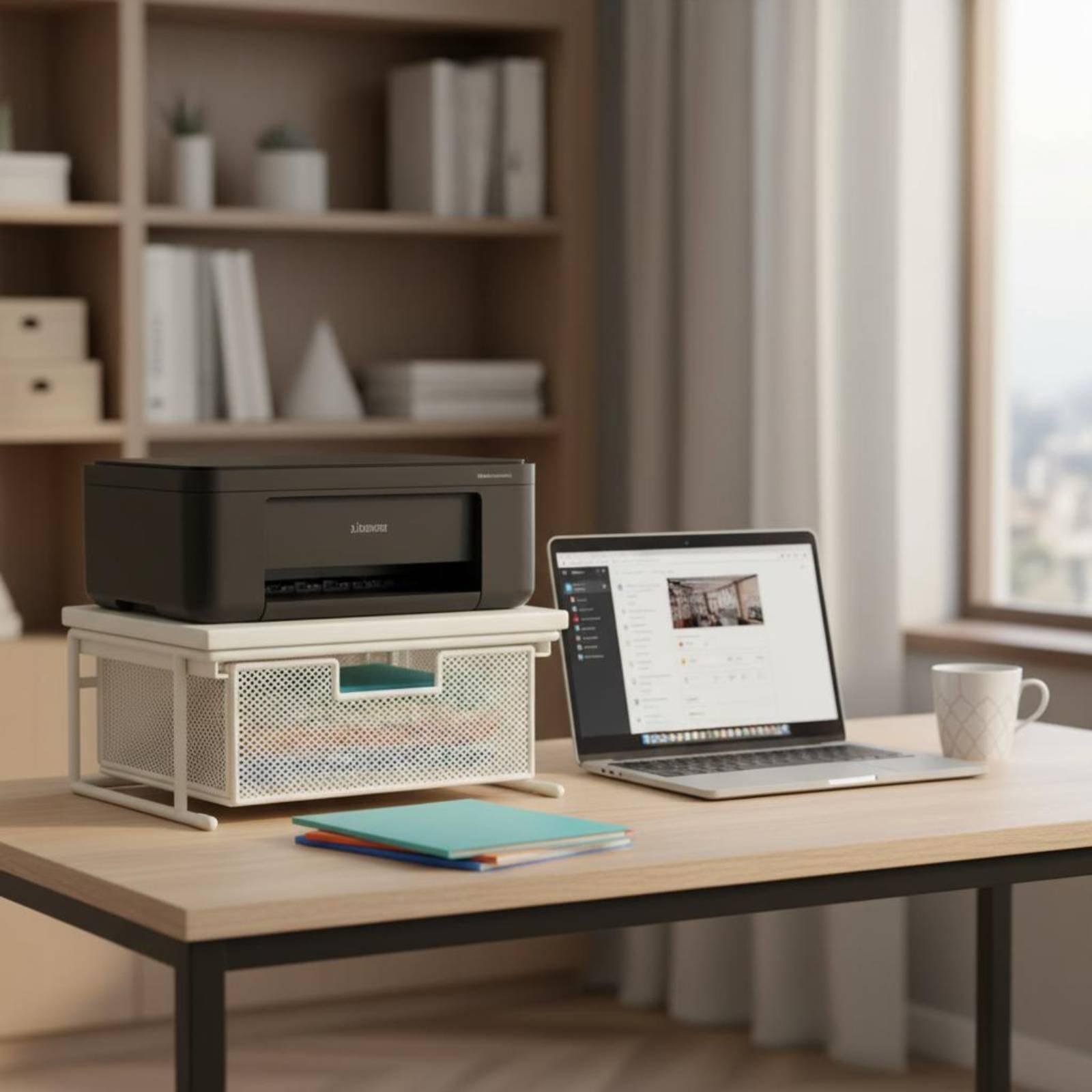 Printer Stand with Drawer Stor - Printer Stand ulasan dan harga