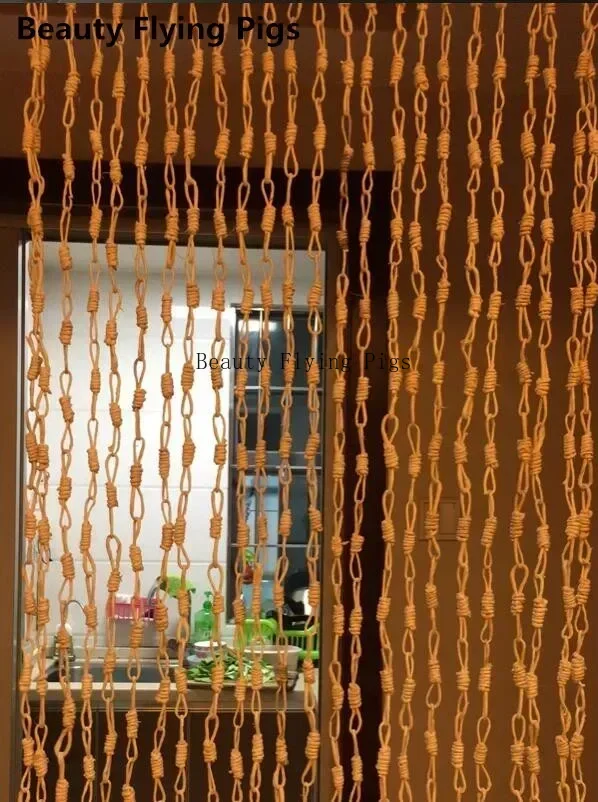 Corn Leaves Door Curtains Stra - Partition Screen Divider ulasan dan harga
