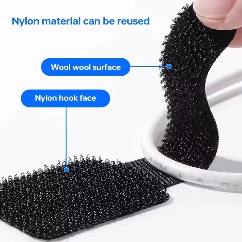 New Reusable Cable Ties Ties S - Desk Organizer ulasan dan harga
